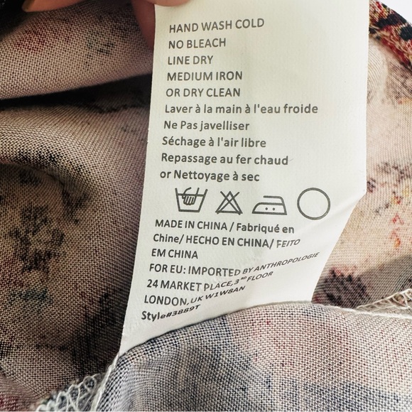 Anthropologie Tiny Paquerette ShirtDress Size Small - Picture 11 of 13